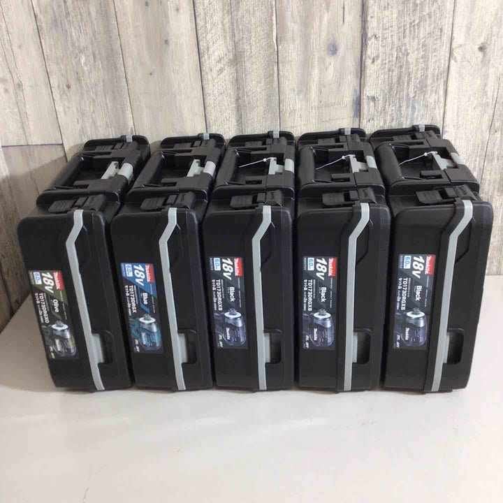 【未使用品】マキタ(makita) コードレスインパクトドライバー TD173DRGX TD173DRGXB TD173DRGXO 5台セット 青 ブルー 黒 ブラック オリーブ【戸田店】