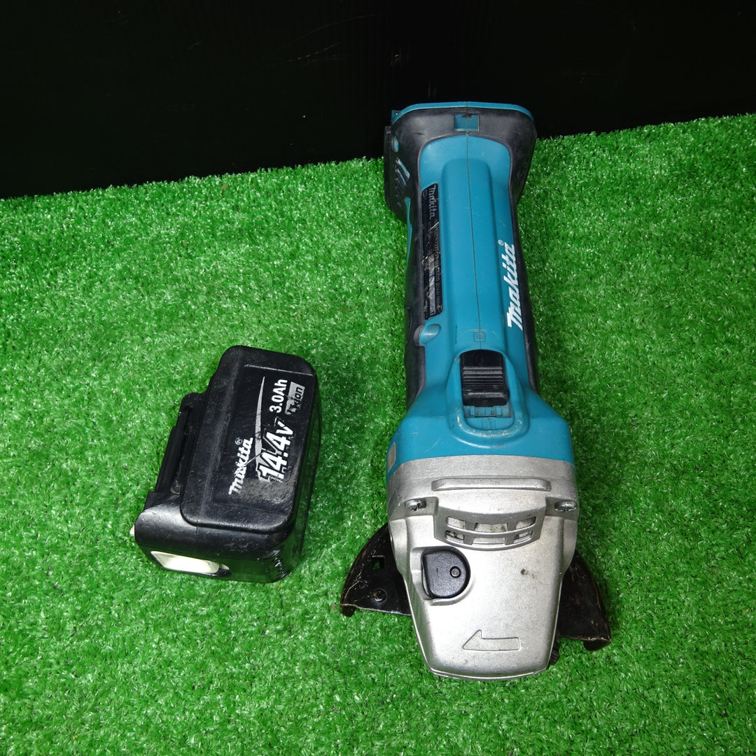 ☆マキタ(makita) 100mmコードレスディスクグラインダー GA400DZ+バッテリー1個【岩槻店】