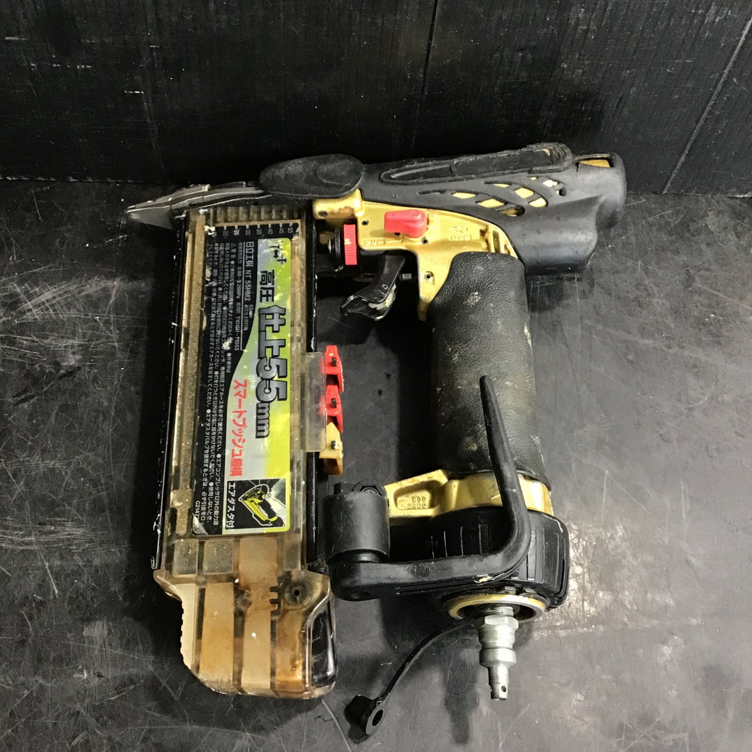 ★ハイコーキ(HIKOKI ※旧:日立工機) 高圧フィニッシュネイラ NT55HM2 エア工具 釘の長さ:仕上釘15~55mm、超仕上釘15~50mm、釘の装てん数:100本(1連) 【草加店】