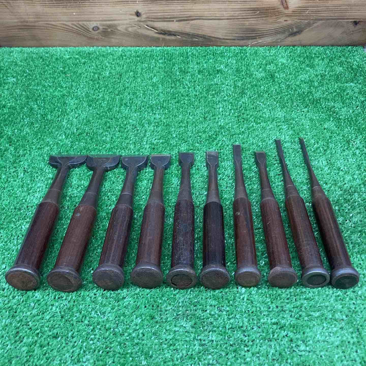 【中古・現状品】 左久弘 銘 のみ 鑿 *10本セット 【鴻巣店】