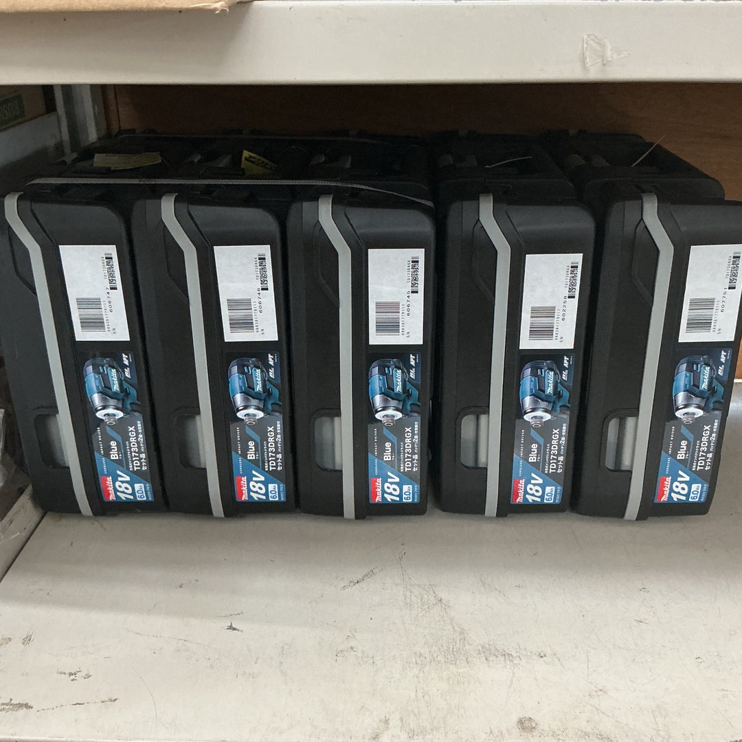 マキタ(makita) コードレスインパクトドライバー TD173DRGX 5台セット【草加店】
