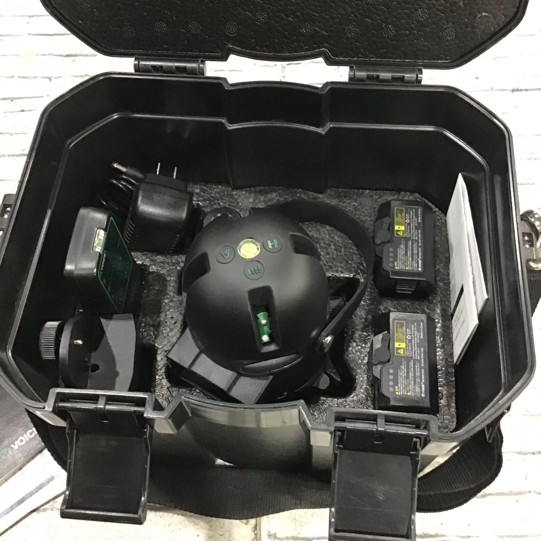 〇VOICE レーザー墨出し器 フルライングリーンレーザー Model-G8【川口店】