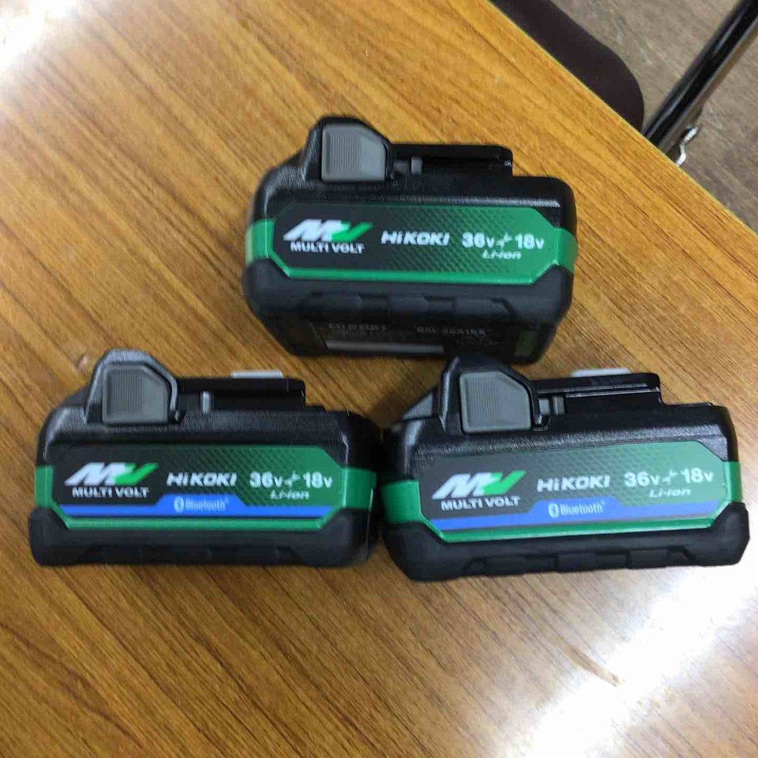 ★ハイコーキ(HIKOKI ※旧:日立工機) リチウムイオンバッテリー 36V/2.5Ah BSL36A18BX BSL36A18X 計3個セット 【桶川店】