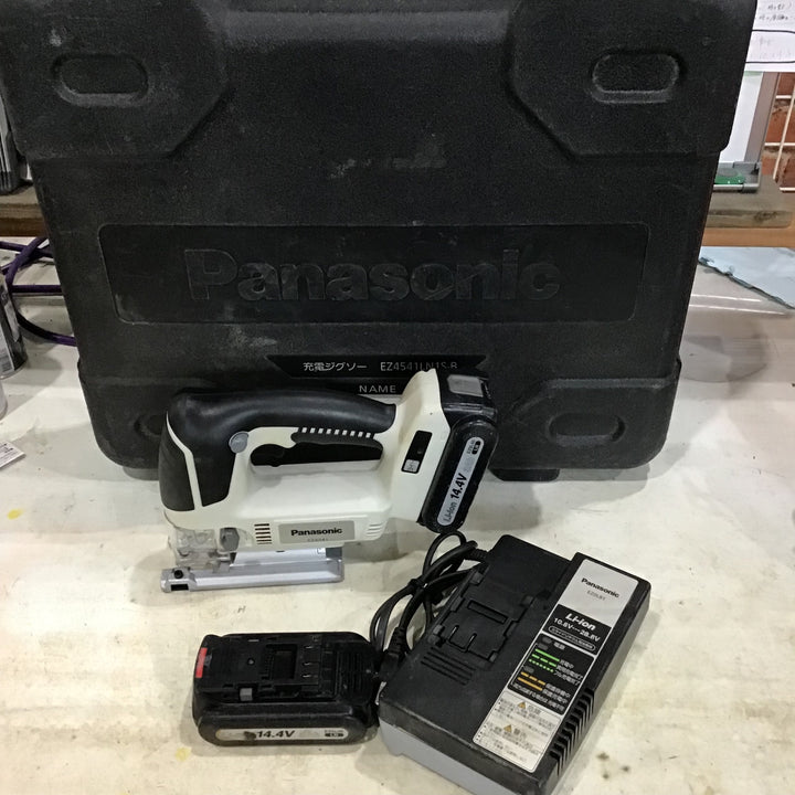 〇パナソニック(Panasonic) コードレスジグソー EZ4541LN1S-B(黒)【川口店】