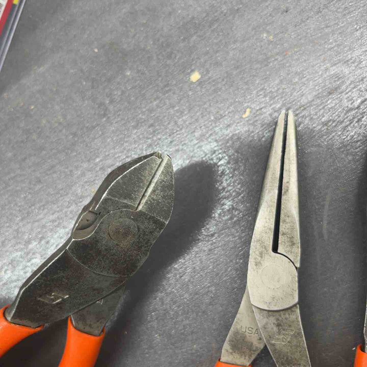 スナップオン(Snap-on) コンビネーションスリップジョイントプライヤー 47ACF ニードルノーズプライヤー 96ACF  ニッパ 87ACF 先端かけ有り【越谷店】