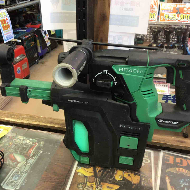 ★ハイコーキ(HIKOKI ※旧:日立工機) コードレスハンマドリル DH18DBL(2LYPK)【草加店】