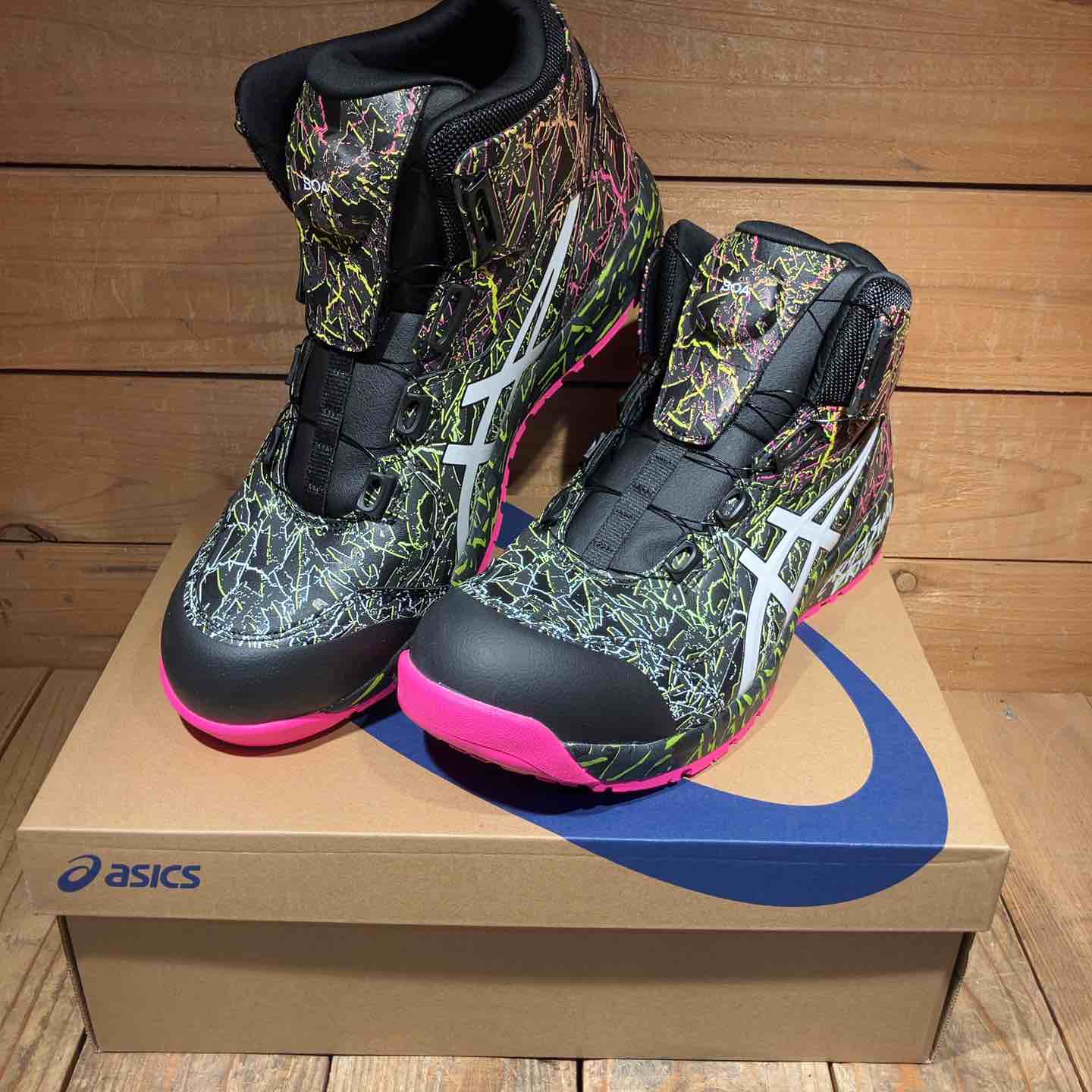 未使用品】アシックス安全靴WINJOB CP304 BOA MAGMA (サイズ28.0