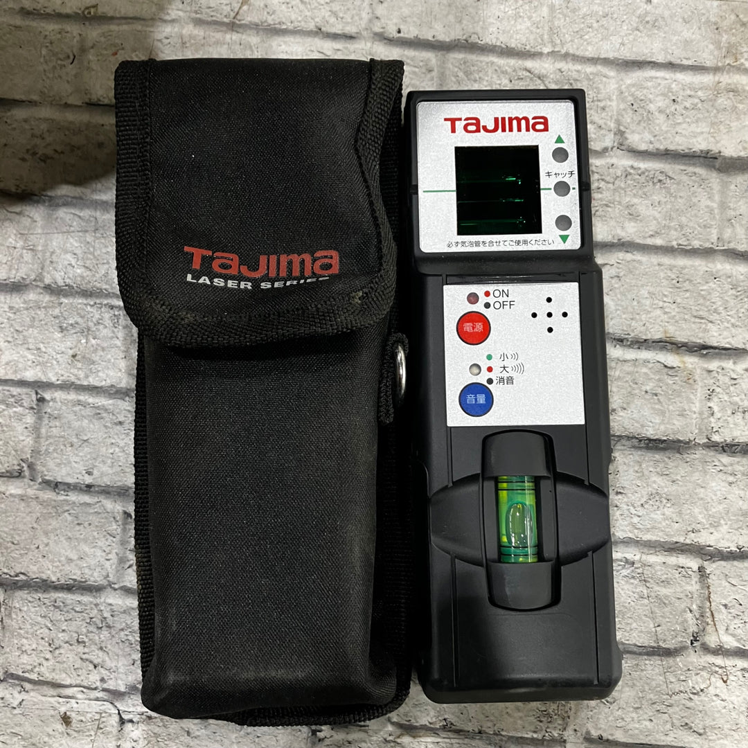 タジマ Tajima グリーンレーザー墨出し器 ZEROG2-KY 受光器付き 水平ラインズレあり【川口店】