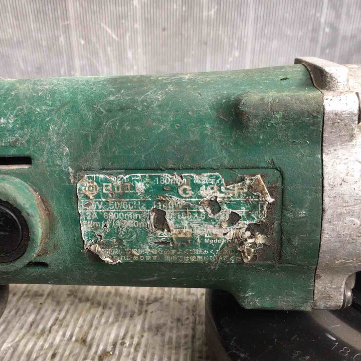 ◇ハイコーキ(HIKOKI ※旧:日立工機) 180mm ディススクグラインダー G18SP【草加店】