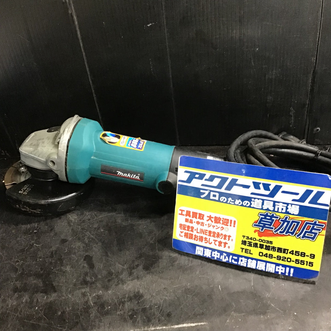 ☆マキタ(makita) ディスクグラインダ 低速高トルク ブレーキ付 100mm 9533BLA【草加店】