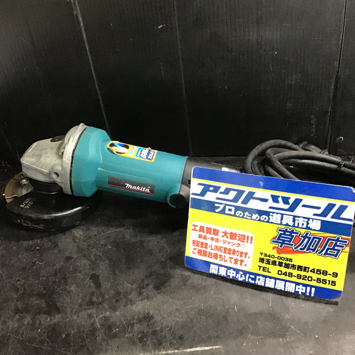 ☆マキタ(makita) ディスクグラインダ 低速高トルク ブレーキ付 100mm 9533BLA【草加店】