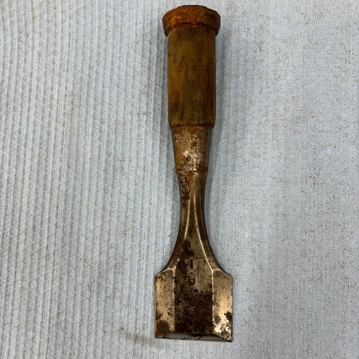 助丸 角のみ 鑿 刃幅:約47.45㎜ 三つ裏 錆多【柏店】