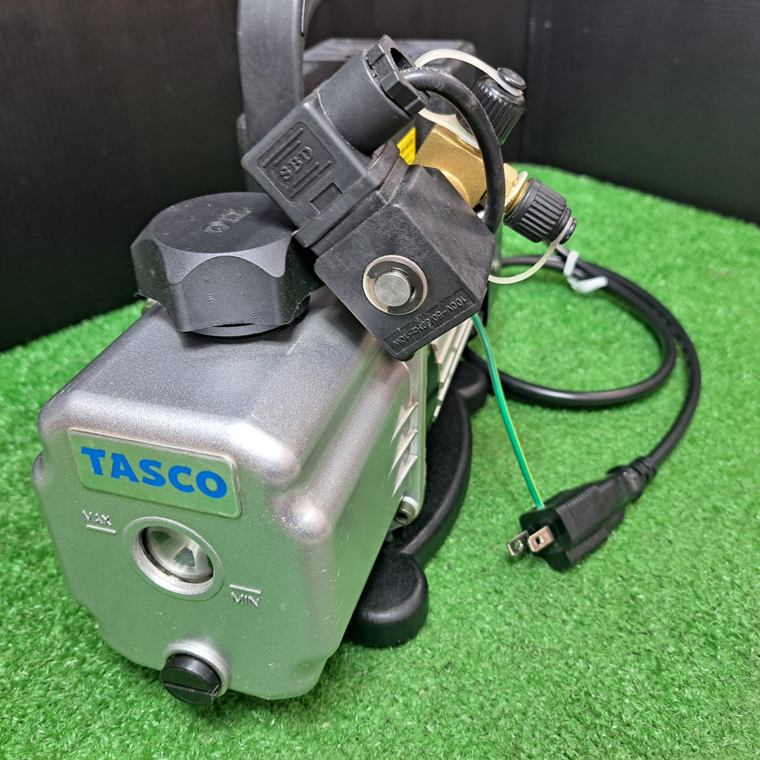 タスコ/TASCO オイル逆流防止弁付小型高性能ツーステージ真空ポンプ TA150RB【岩槻店】