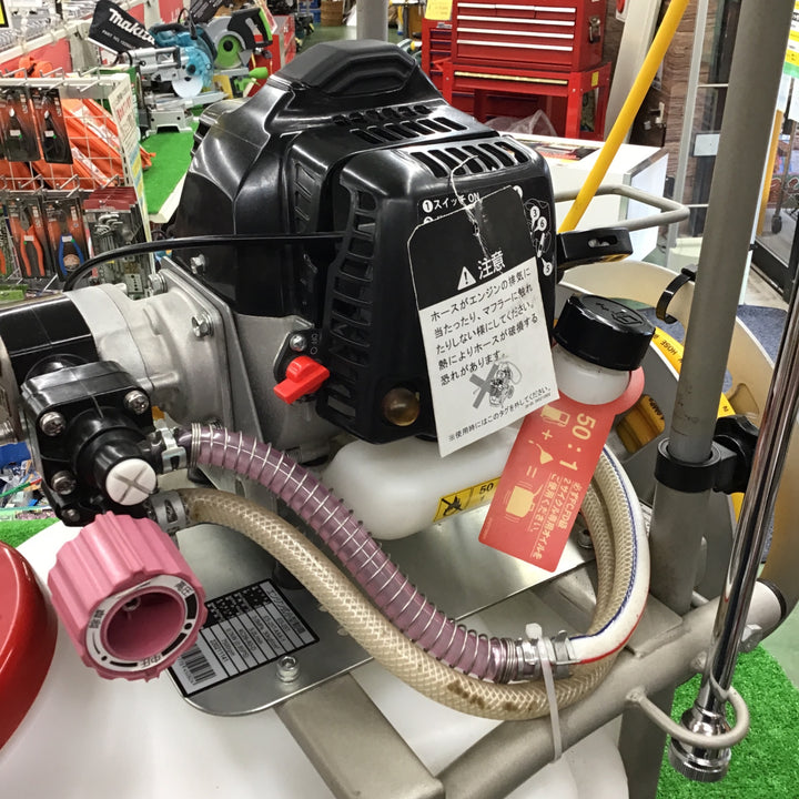 〇工進 2サイクルエンジン式 噴霧器25Lタンクキャリー 1連ピストン ES-25T 動噴 【桶川店】