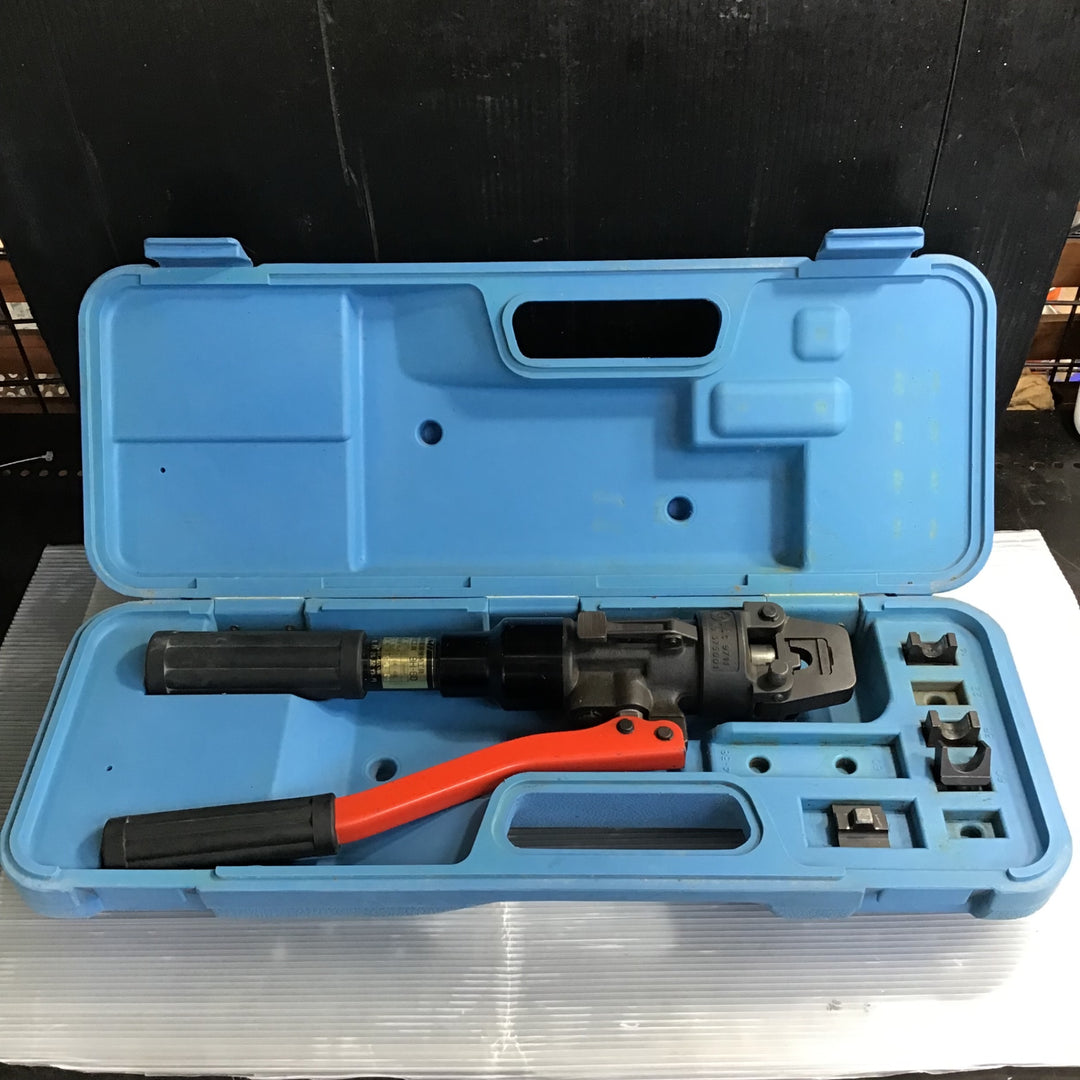 泉精器(IZUMI) 手動油圧式圧着工具 9H-60【中古品】