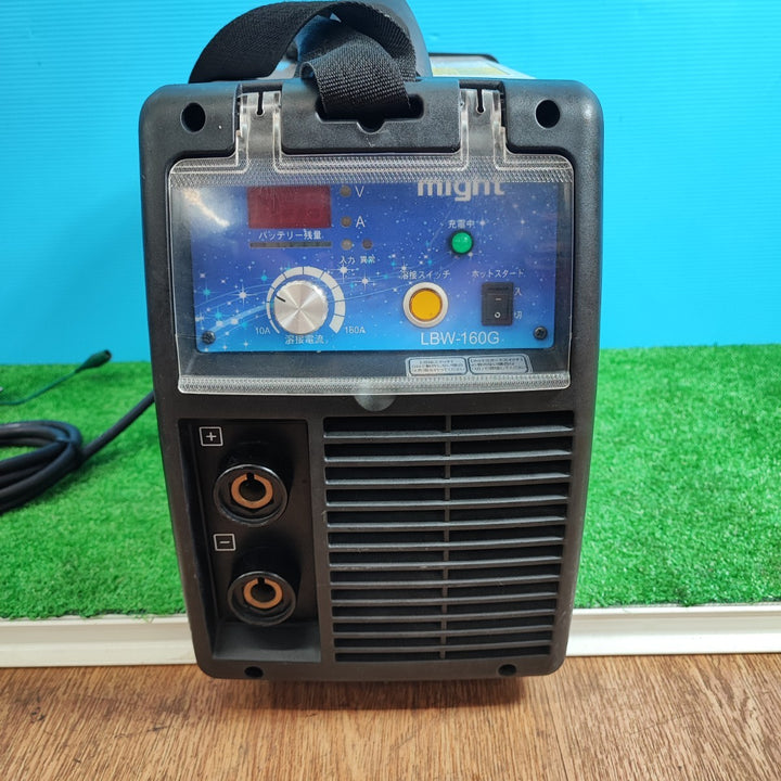 【店頭受取り限定】〇マイト工業(might) リチウムバッテリー溶接機 LBW-160G【岩槻店】