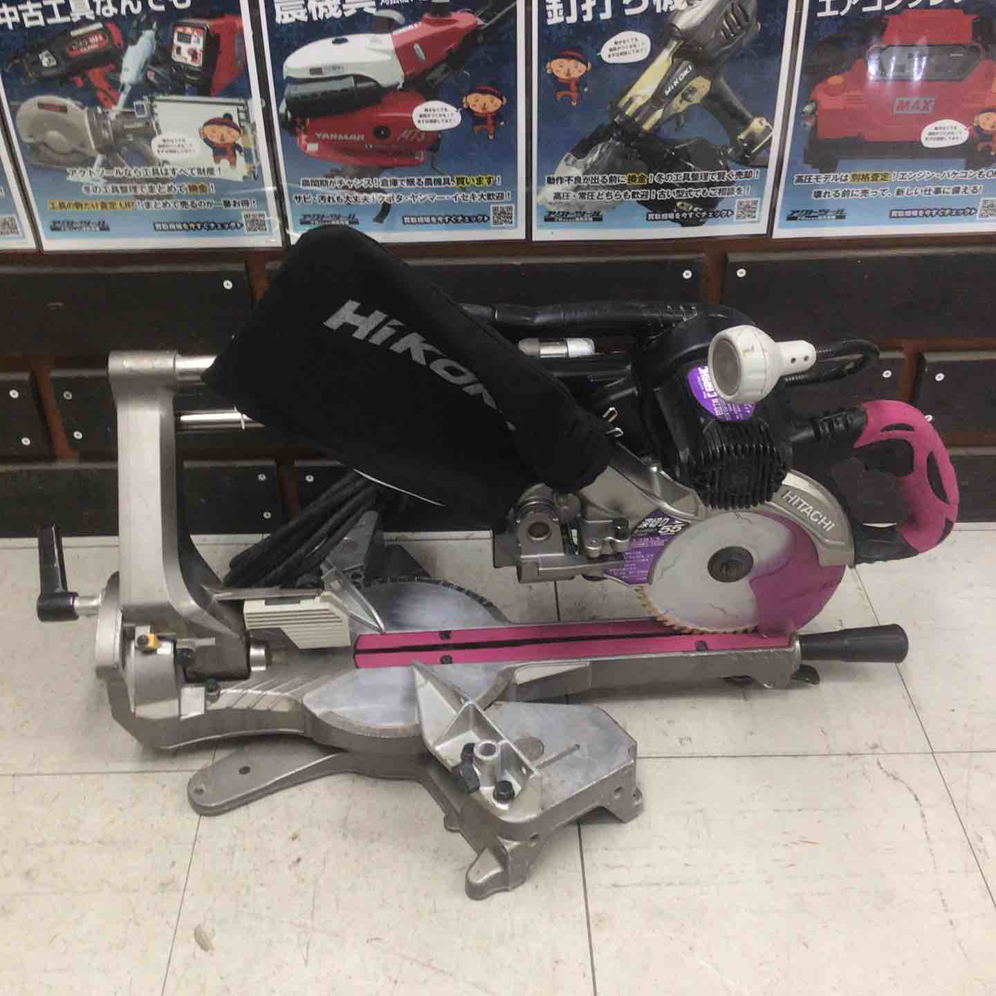 中古品】 ハイコーキ/HIKOKI 卓上スライド丸のこ C6RSHC 【鴻巣店