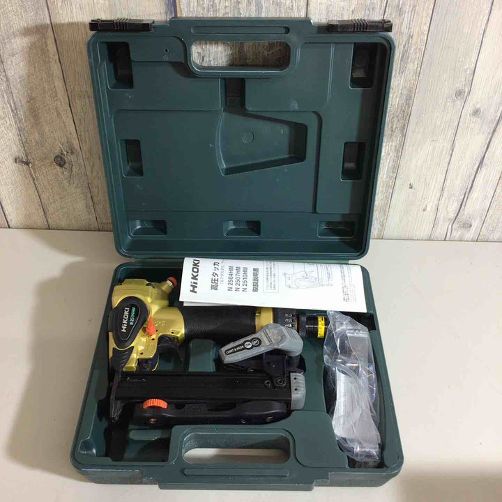 ★ハイコーキ(HIKOKI ※旧:日立工機) 高圧エアタッカ N2504HM【戸田店】
