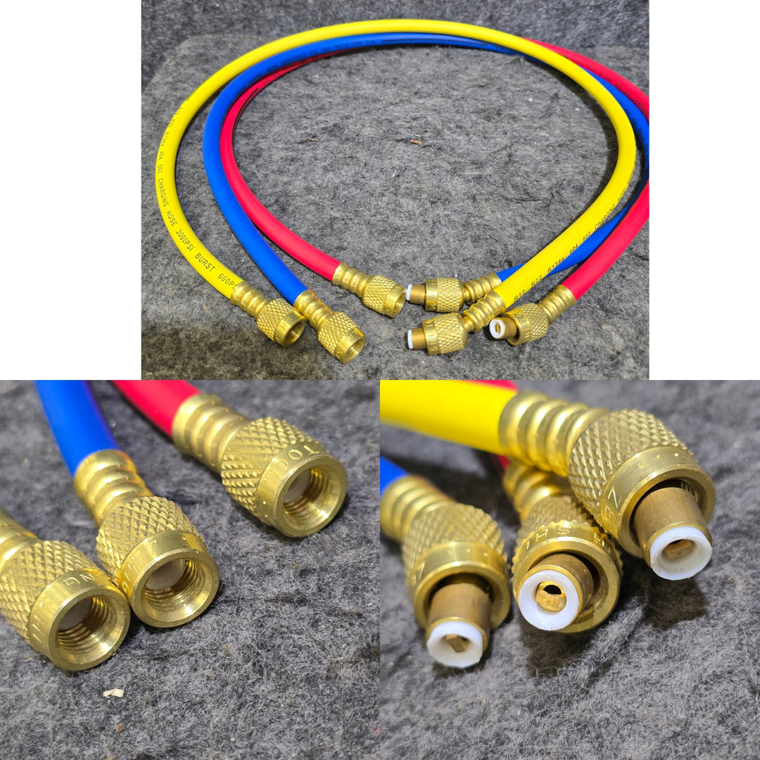 【中古品】メーカー不明 ゲージマニホールド R12 R22 R134aR502用【桶川店】