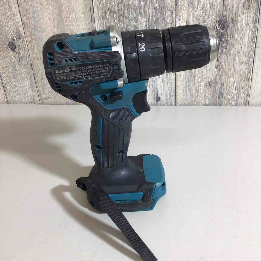 ★マキタ(makita) コードレス振動ドリルドライバー HP487DZ【戸田店】