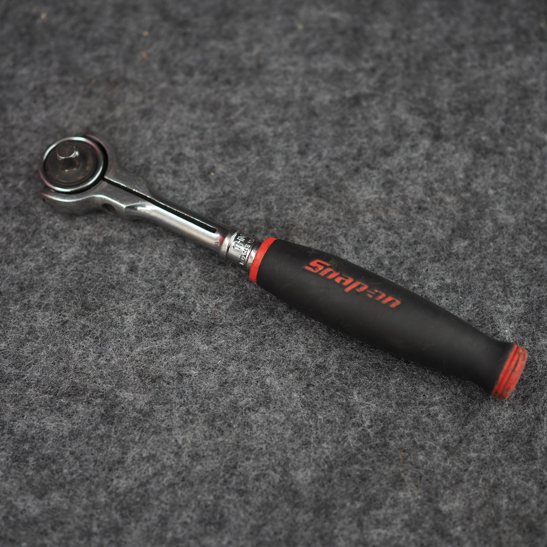 【中古品】スナップオン/Snap-on 1/4"ソフトグリップラウンドヘッドラチェット THNF72【鴻巣店】