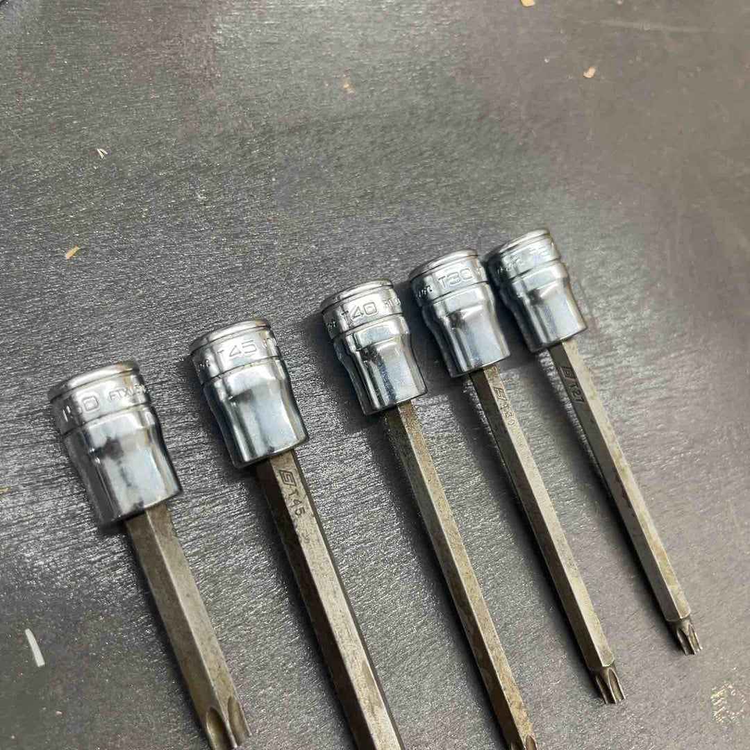 Snap-on スナップオン 3/8トルクスソケット FTXL27E.30E.40E.45E.50E ※5点セット 【越谷店】