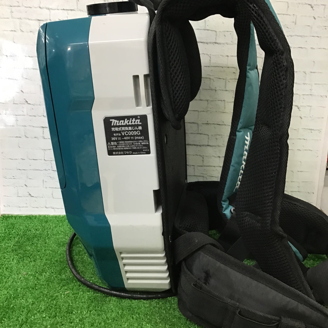 【中古品】マキタ 40V 充電式背負集じん機 VC009GZ (バッテリ、充電器別売) 【町田店】