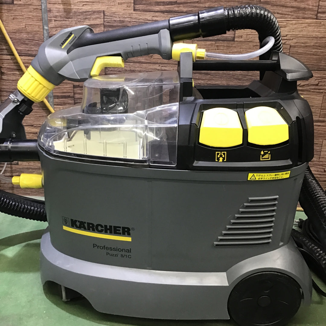 【中古品】KARCHER(ケルヒャー) 業務用カーペットリンスクリーナー Puzzi 8/1C 1.100-229.0【桶川店】