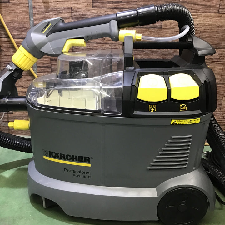 【中古品】KARCHER(ケルヒャー) 業務用カーペットリンスクリーナー Puzzi 8/1C 1.100-229.0【桶川店】