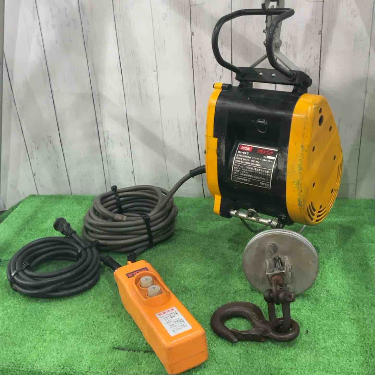 ◇リョービ(RYOBI) ウインチ WI-61C(31M)【川口店】 – アクトツール