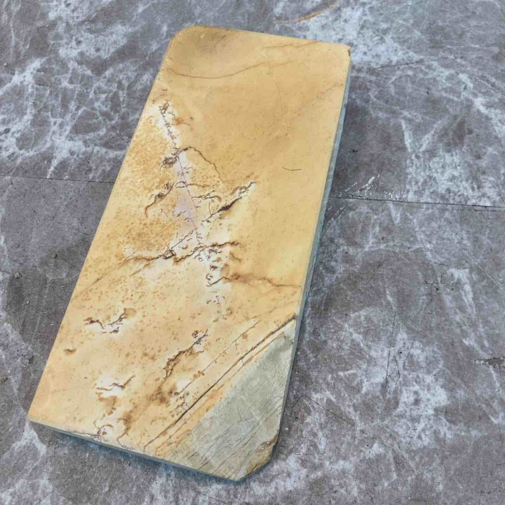 京都極上天然砥石 梅ケ畑砥石 中勝 山本山奥殿巣板梨地 140×63×20mm【八潮店】