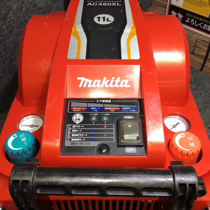 【中古】 マキタ makita 常圧/高圧エアコンプレッサー AC460XLR 【桶川店】