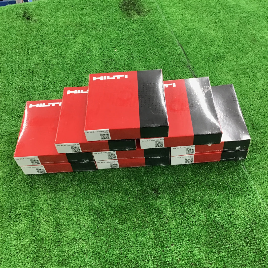 HILTI ヒルティ 125mm切断砥石 AC-D 125×1×22.2 SP 9箱セット グラインダ サンダー  【桶川店】