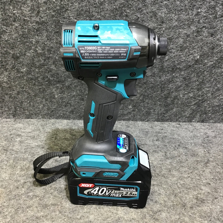 【美品】マキタ(makita) コードレスインパクトドライバー TD002GZ バッテリ付き!【桶川店】