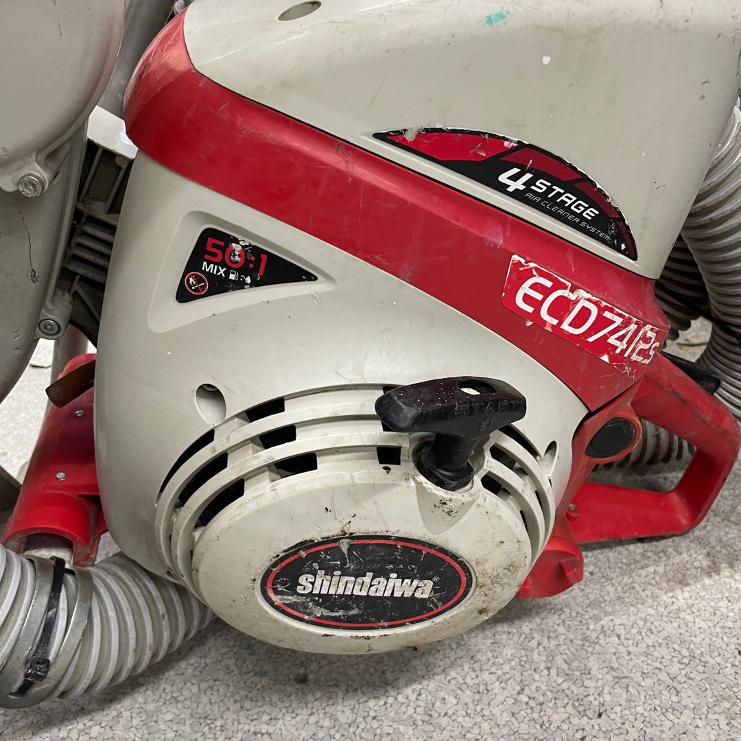 〇新ダイワ(Shindaiwa) 集塵式エンジンカッター ECD7412S-CD【八潮店】