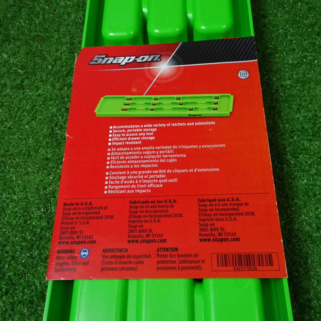 Snap-on スナップオン エクステーション&ラチェットトレー カラーグリーン KAEXT38GN【岩槻店】