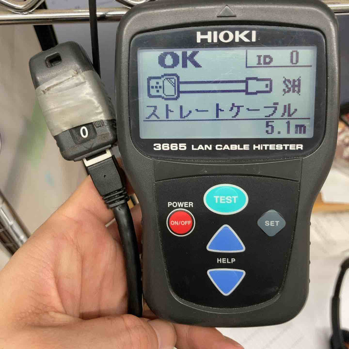 【動作確認済み】◇日置電機(HIOKI) LANケーブルハイテスタ 3665【所沢店】
