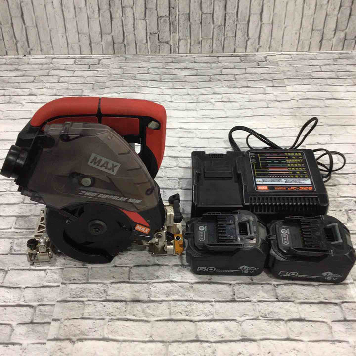 ☆マックス (MAX) コードレス防塵丸のこ PJ-CS53CDP【川口店】