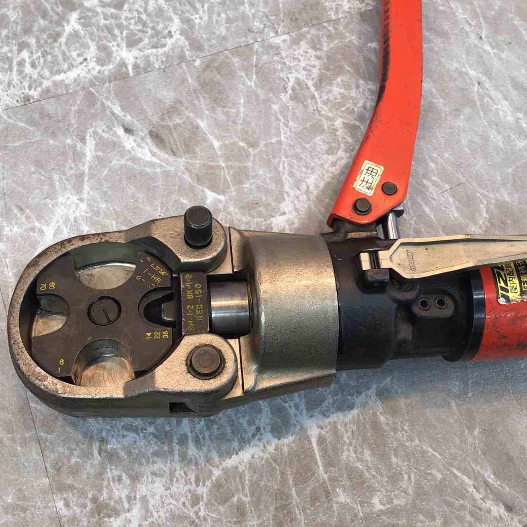 ◇泉精器(IZUMI) 手動油圧式圧着工具 9H-150【八潮店】