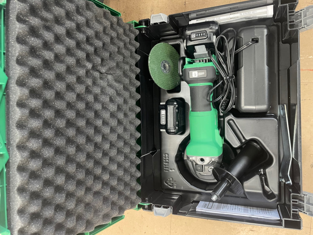 ★ハイコーキ(HIKOKI ※旧:日立工機) 100mmコードレスディスクグラインダ G1210DA(2LSK)【草加店】