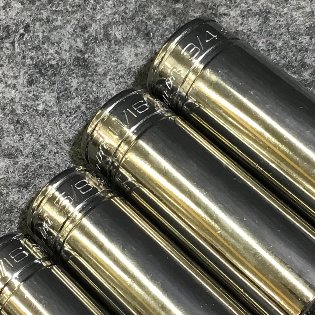 【中古】スナップオン(Snap-on) 3/8SQ インチディープソケットセット 6個【桶川店】