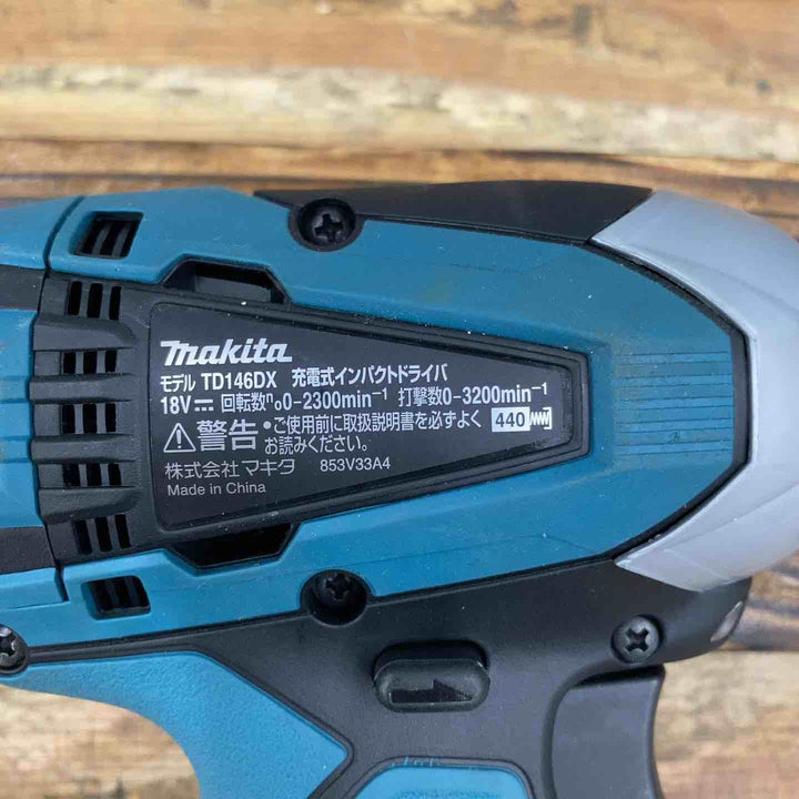 【未使用品】マキタ makita 充電式インパクトドライバ TD146DWF 18V【柏店】