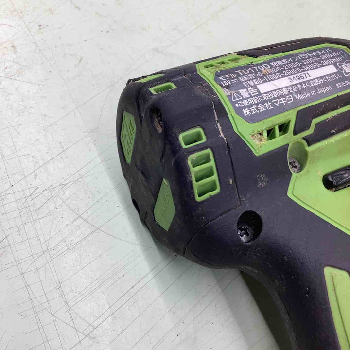 ★マキタ(makita) コードレスインパクトドライバー TD170DZL【越谷店】