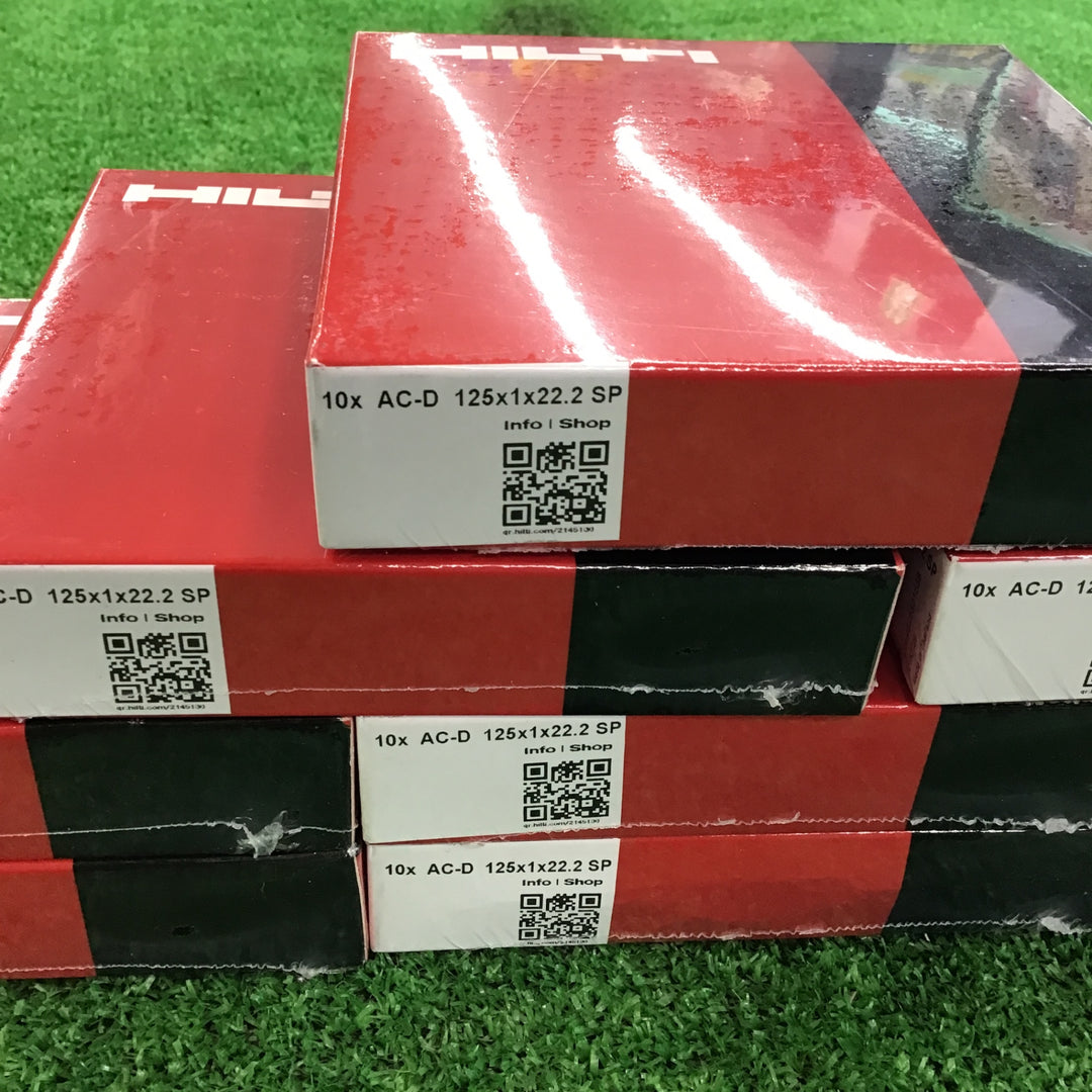 HILTI ヒルティ 125mm切断砥石 AC-D 125×1×22.2 SP 9箱セット グラインダ サンダー  【桶川店】