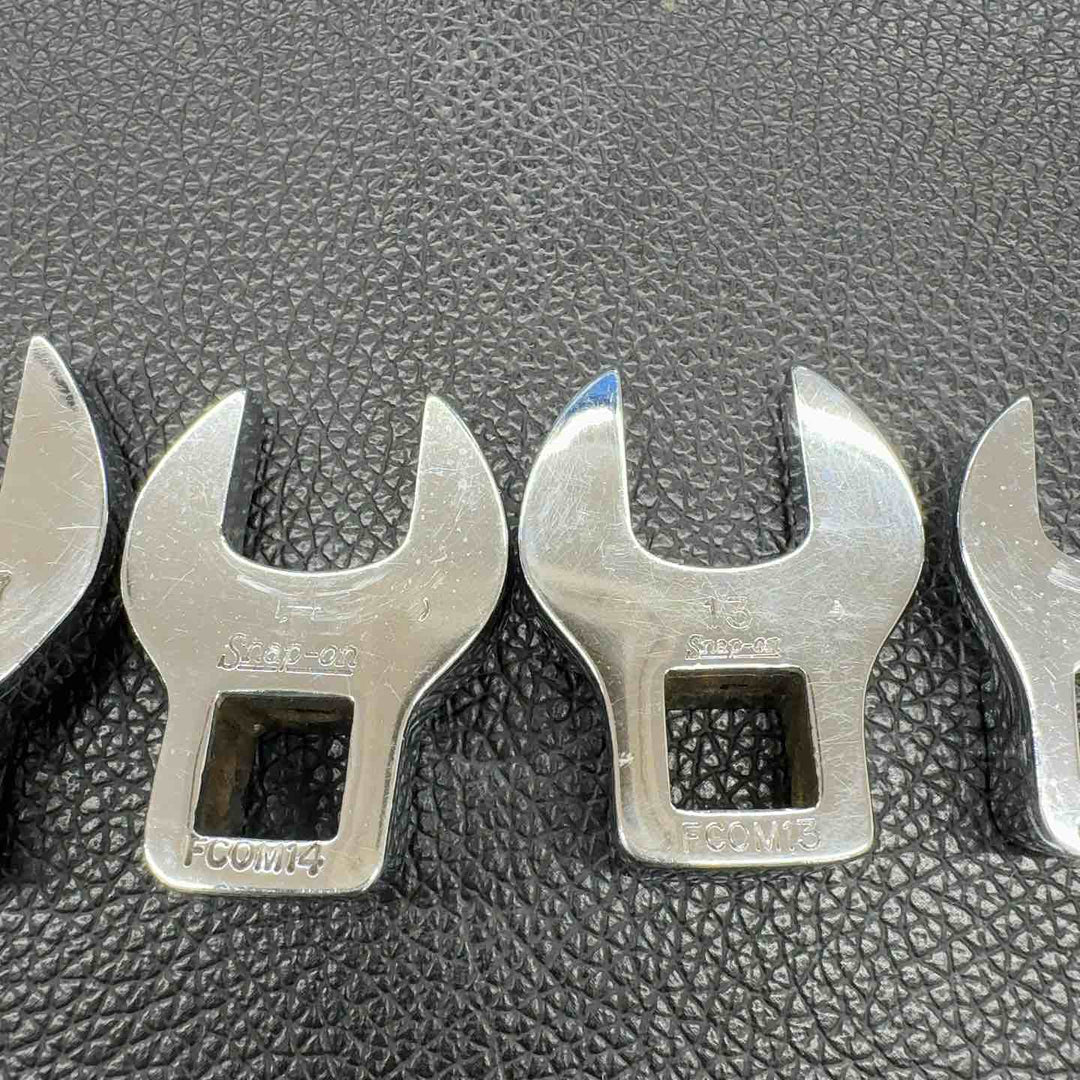 Snap-on スナップオン 3/8クロウフットレンチオープンエンドレンチ FCOM 6個組【八潮店】