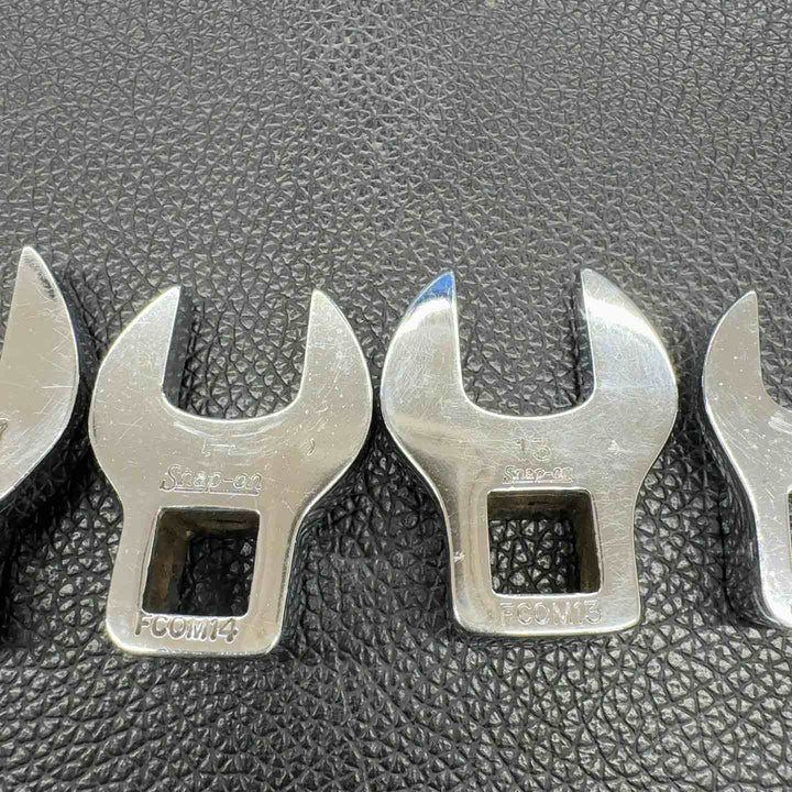 Snap-on スナップオン 3/8クロウフットレンチオープンエンドレンチ FCOM 6個組【八潮店】
