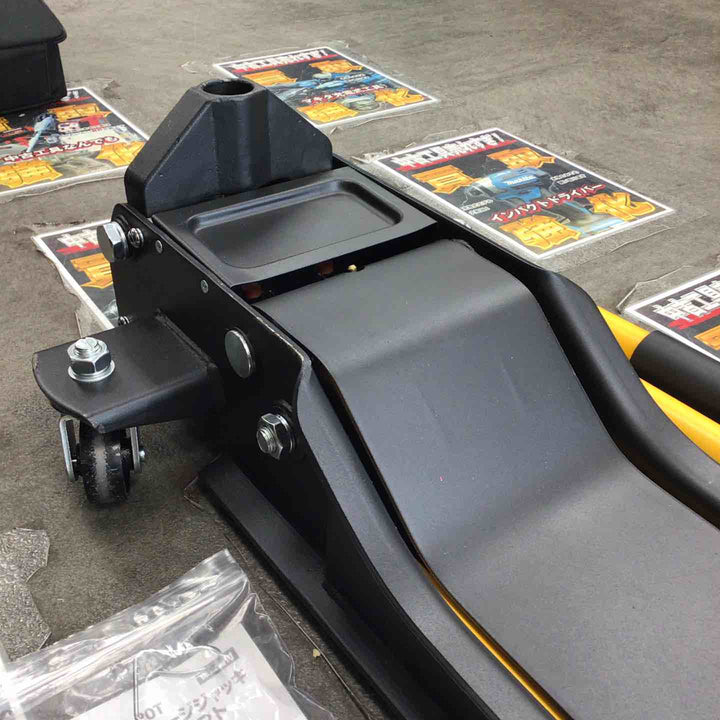 大自工業 メルテック 2t油圧超低床 ガレージジャッキ エクストラハイリフト MP-20T【川崎店】