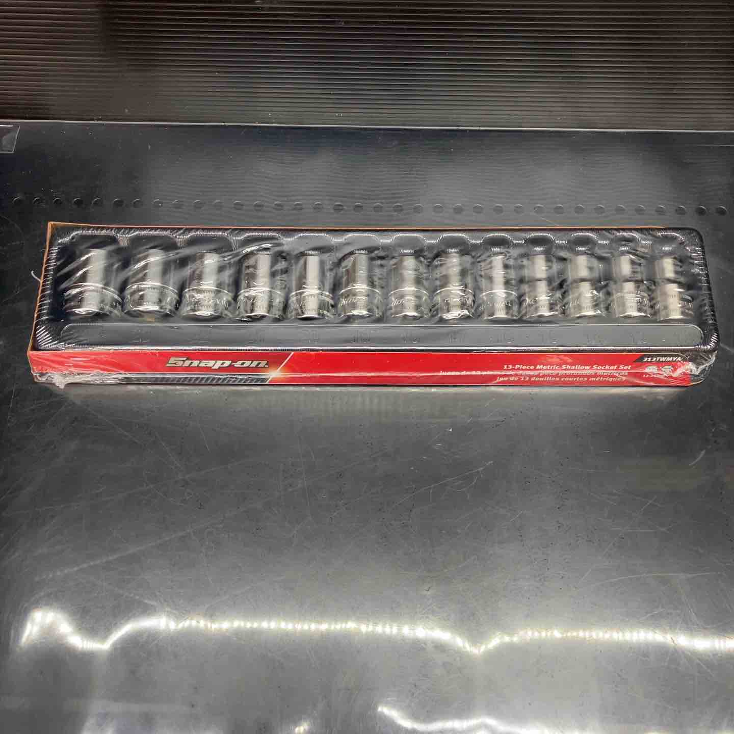 △スナップオン(Snap-on) 1/2シャローソケットセット 313TWMYA【川越店
