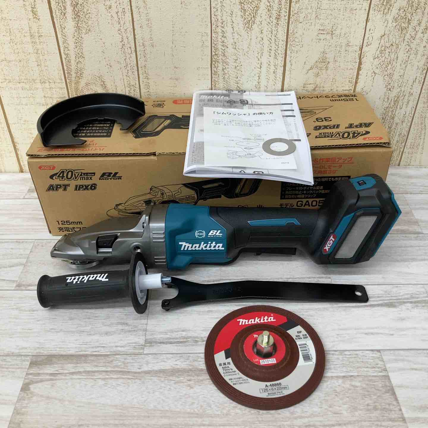 ☆マキタ(makita) 125mmコードレスディスクグラインダ GA056GZ(本体 ☆マキタ(makita) 125mmコードレスディスクグラインダ GA056GZ(本体