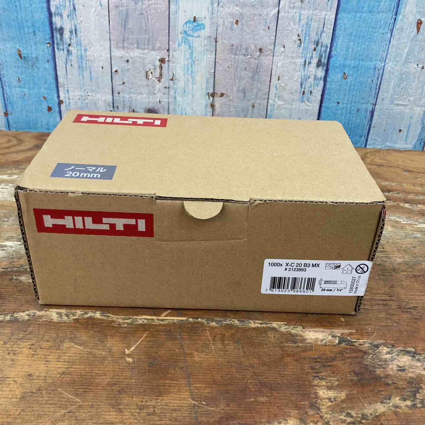 HILTI ヒルティ BX 3用ピン (連発) X-C 20 B3 MX 大箱 (1000本